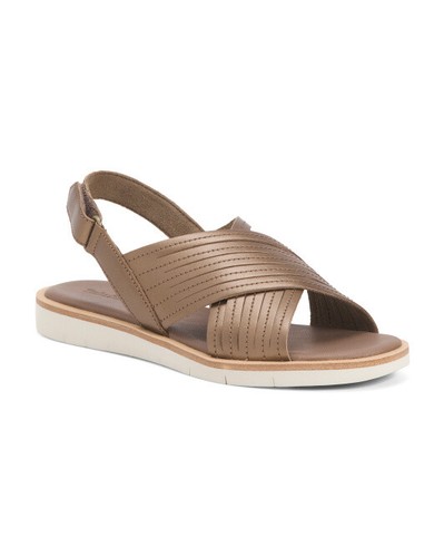 NUOVI SANDALI COMFORT TIMBERLAND IN PELLE MISURA 8 M 89€