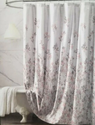 Cortina de ducha de tela DKNY Tate 72" x 72" nueva en paquete Foto 1 de 4