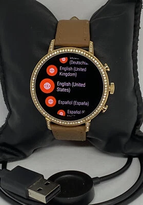 Fossil Gen 4 Authentic Digital Dial Smart Watch Custom Band FTW6011 CO259 - Image 1 of 4