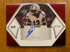 2023 Sage Low Series E.J. Jenkins RED Auto Georgia Tech Autograph #A-EJJ - Picture 1 of 1