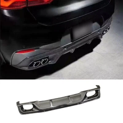 Kit de carrocería de alerón difusor parachoques trasero de fibra de carbono seco para BMW X2 F39 2018-2021 Foto 1 de 4