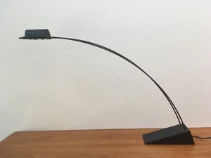 Black Minimalist Desk Lamp by Designer Robert Sonneman for George Kovacs 1988 - Picture 1 of 11