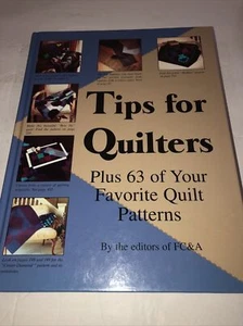 Tips For Quilters Hardback Book EUC - Imagen 1 de 2