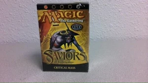 CRITICAL MASS magic SAVIORS OF KAMIGAWA RED BLACK RARE MTG SEALED STARTER DECK - Picture 1 of 4