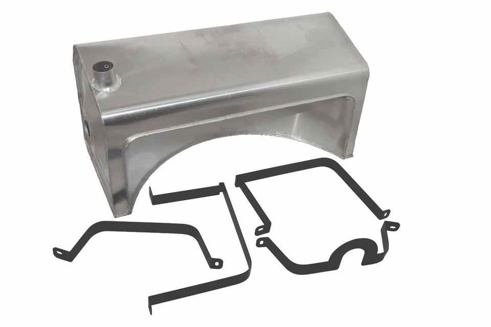 TANQUE GASOLINA ALUMINIO JAGUAR XK150 XK140 CON SOPORTES DE MONTAJE C8352 Foto 1 de 4