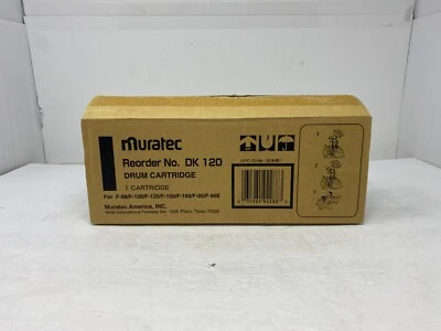 Cartucho de tambor genuino Muratec DK 120 / DK120 para F-98/100/120/150/160/95/95E Foto 1 de 4