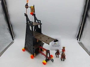playmobil / Rittertum - Angriffsturm mit Figuren und Zubehör - Bild 1 von 7