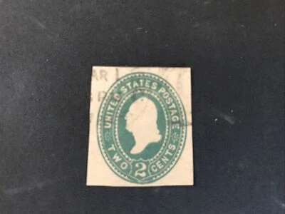 SCOTT #U317 - 2 CENT Cut Square 1899 (U17) - Image 1 of 2