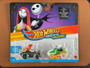 Hot Wheels Racer Verse Sally & Jack Skellington Nightmare Before Christmas NEW - Picture 1 of 2