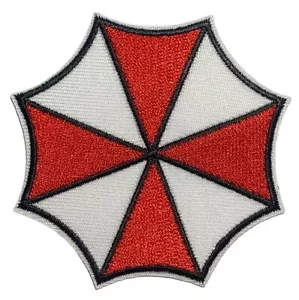 Resident Evil Patch Umbrella Corporation Bügelbild Aufnäher Velcro Applikation - Bild 1 von 1