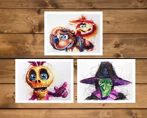 Banjo Kazooie Ballpoint Pen Print Set, Video Game Art Poster - Picture 1 of 2