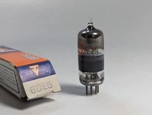 Tubo de vacío TRIAD 6DE6 PROBADO con caja *unidad única* - Imagen 1 de 4