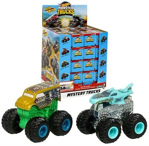 Hot Wheels Monster Trucks im Blind Pack 5er Set Starter+Truck+Sticker GPB72 NEU - Picture 1 of 3