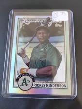 2023 Topps Series 2 - Legends of the Game #LG-12 Rickey Henderson