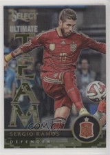 2015-16 Panini Select Ultimate Team Camo Prizm /249 Sergio Ramos #6