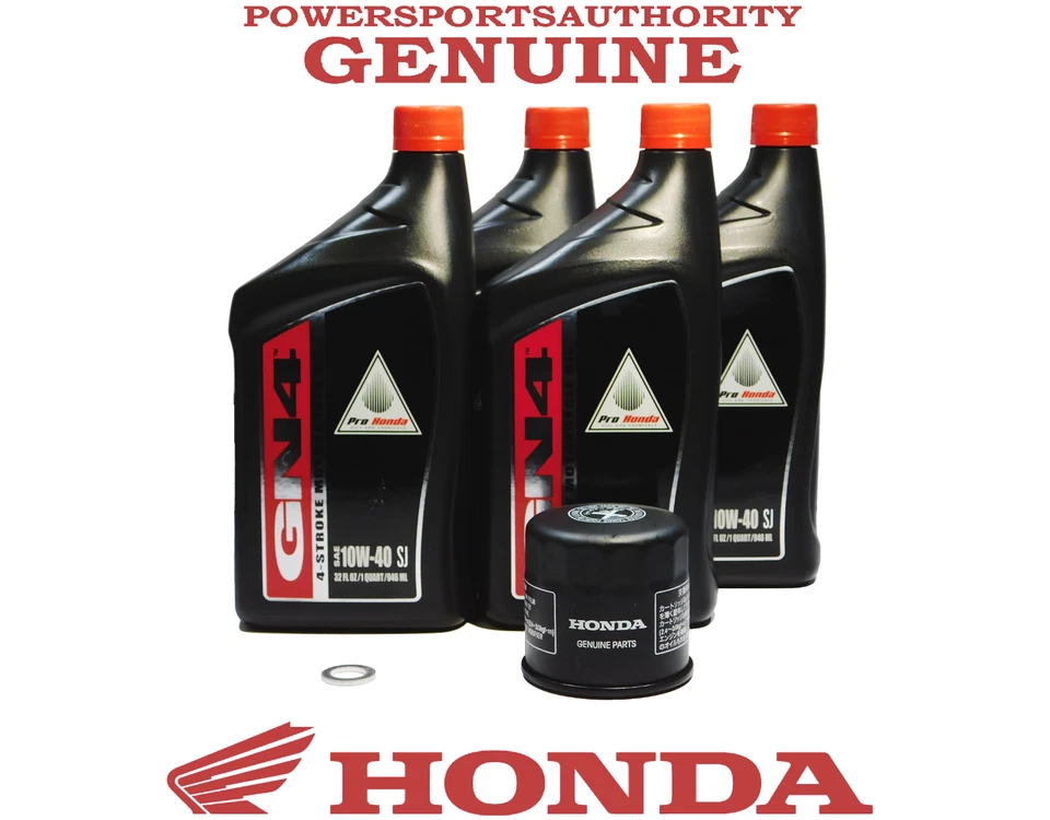 Kit de troca de óleo OEM Honda CBR 1000 CBR1000F 1987-1988 1990-1991 1993-1996 H09 - Imagem 1 de 1