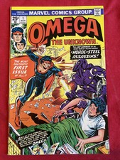 Omega The Unknown # 1 Marvel Comics Bronze Age Superhero 1975