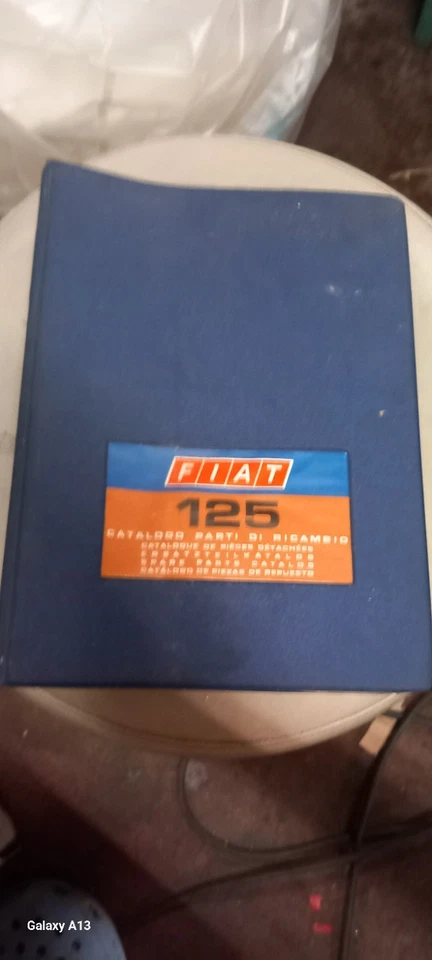 Manuale FIAT OFFICINA -Fiat 125 - Immagine 1 di 1