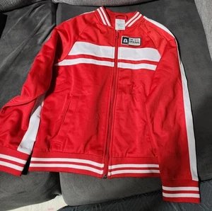 Kinder Disney Mickey 1928 Burbank California Jacke Größe 7/8 Jahre - Bild 1 von 3