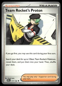 Team Rocket's Proton 177/182 SV10: Destined Rivals Pokemon - Picture 1 of 2