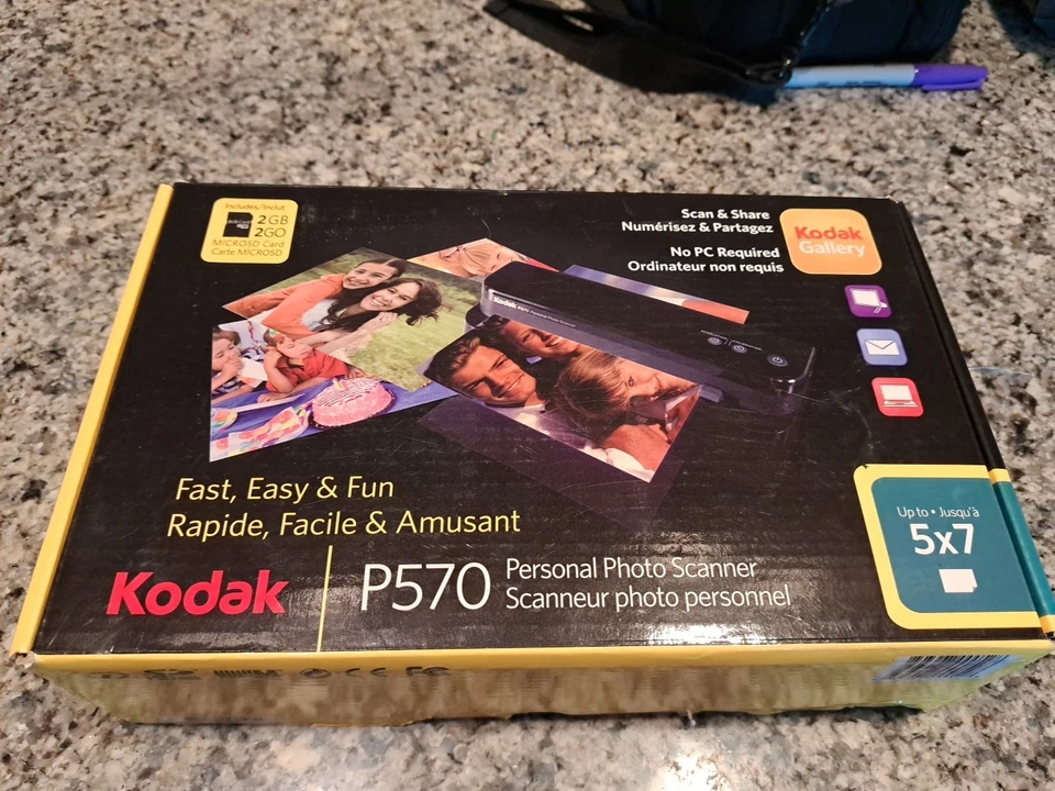 Kodak P570 Handheld Scanner - Used 1x.  Complete And Tested.  - Image 1 of 1