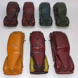 Lot 7 Rubber 1937 OLDSMOBILE F-37 Touring Sedans AUBURN Promo 1/40 G-VF+ 4.75” - Picture 1 of 20