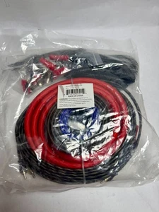 SoundBox T4AW-R, 4 Gauge Amp Kit Complete Amplifier Install Wiring Cable - 4500W - Picture 1 of 2