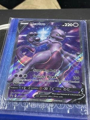 Mewtwo V SWSH229 SWSH: Sword & Shield Promo Cards Holo (Sealed)  - Image 1 of 2