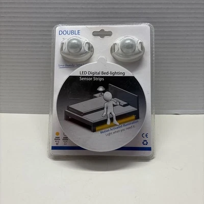 LED Digital Bed-Lighting Sensor Strip Motion Activated Illumination - New - Image 1 of 4