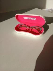 Cosmopolitan Astrid de segunda mano marcos de oro rosa mate/gris estuche blanco lentes agrietados - Imagen 1 de 24