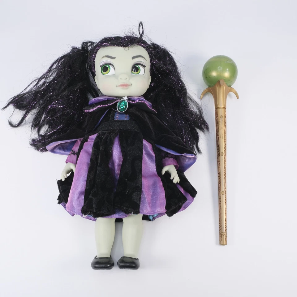 Disney Maleficent Animator Collection 14" Toddler Doll With Wand & Cape Villain - Image 1 of 4