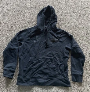 Nike Hoodie Mens Large Black Out NBA Lakers Engineered Hoodie AV1599-010 - Bild 1 von 5