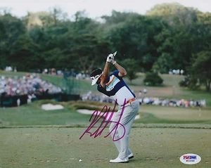 BUBBA WATSON SIGNED AUTO'D 8X10 PHOTO POSTER PSA/DNA COA W53588 PGA MASTERS - Picture 1 of 1