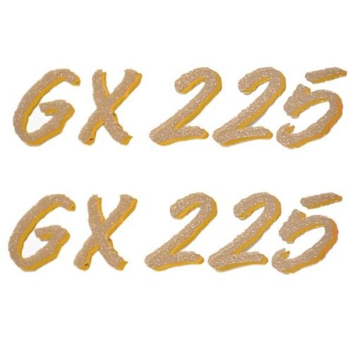 Glastron Båt Dekaler 0572458 | GX 255 Gold Stickers (Pair)