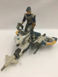 Xyber 9 Bandai 1999 Jack And Jack’s Jumper With Figure & Missile 7-1/4” Long B20 - Picture 1 of 12