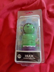Hulk Wooden Collectable Pinmate Marvel Comics Boxed - Picture 1 of 3