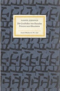 Samuel Johnson Die Geschichte von Rasselas Insel-Bücherei 838 ERSTAUSGABE - Bild 1 von 1