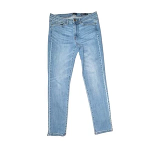 J Jill Jeans Womens Size 6 Boyfriend Straight-Leg Ankle Blue Light Wash Denim - Picture 1 of 11