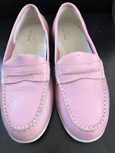 WOMENS "PROPET" CITY WALKER Pink LEATHER LOAFER SIZE 10x2e W3204