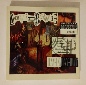 DAVID BOWIE DAY IN DAY OUT 7" RED VINYL BOX SET +RARE UNPLAYED LIMITED EDITION+ - Picture 1 of 9