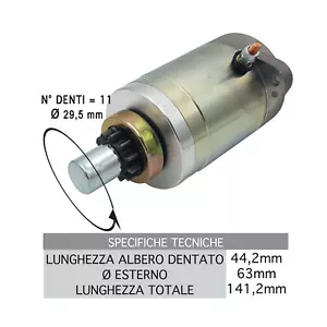 MOTORINO AVVIAMENTO TUTTI APE 50 VESPA 50 HP NEW EDITION ALTA QUALITA' 179116 - Imagen 1 de 1