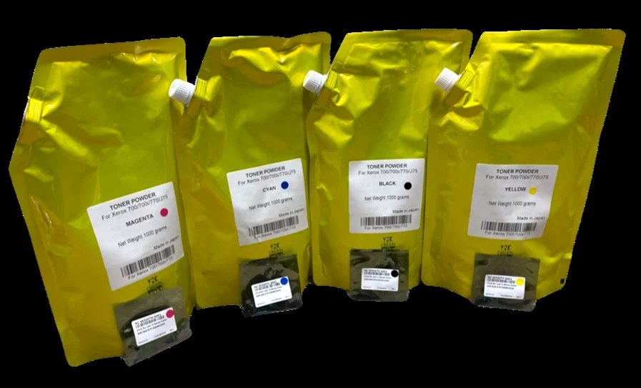 4KG Japan Replacement Toner For Xerox Color 700 CJ5 Refill+Chip 1KG/bag Metered - Image 1 of 1
