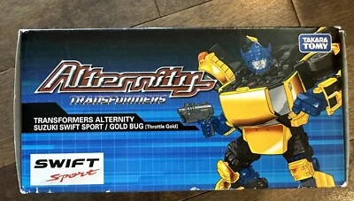 Takara Tomy Alternity Transformer A03G Suzuki Swift GOLD BUG BUMBLEBEE Binaltech - Image 1 of 3
