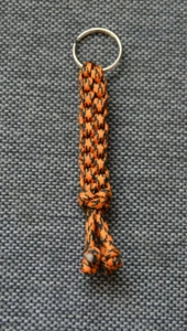 Schlüsselanhänger Anhäger geflochten Paracord550 Handarbeit - Bild 1 von 4