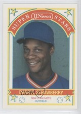 1989 JJ Nissen Super Stars Food Issue Darryl Strawberry #10