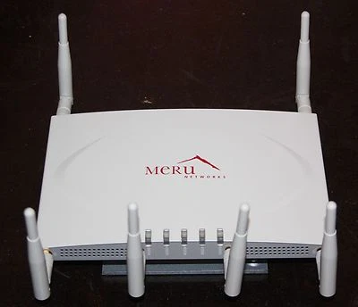 MERU Networks AP311 Dual Radio 802.11 Wireless Access Point-w/antennas & bracket - Image 1 of 2
