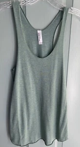 NWOT American Apparel Tri Blend Racerback Sea Green Heather Tank Size XS - Picture 1 of 2