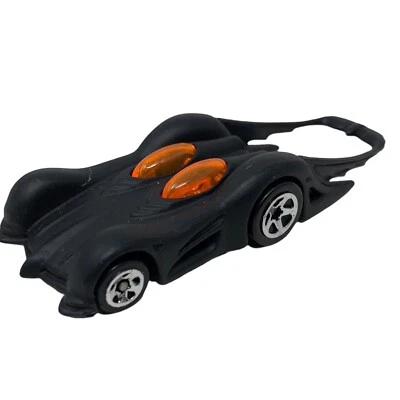 Hot Wheels Batmobile DC Comics S04 Matte Black Diecast Collectible Toy Car 2004 - Image 1 of 4
