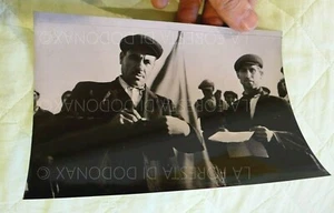 VECCHIA FOTO SICILIA RIVOLTA CONTADINA LOTTA MAFIA 1950 MOVIMENTO CONTADINO - Picture 1 of 2
