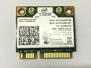 Original Wlan Karte Wifi Card für Fujitsu Lifebook E734, E754 , Asus E403 E403SA - Bild 1 von 1